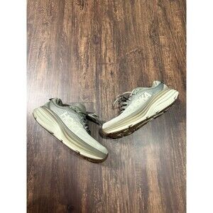 Mens Hoka One One Bondi 8 Olive Athletic Running Sneakers Shoes Size 11 D GUC